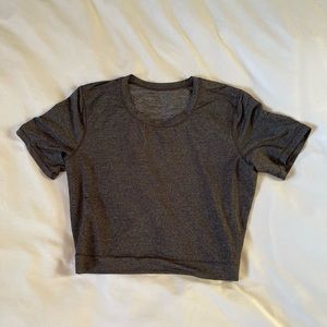 Lululemon cropped shirt